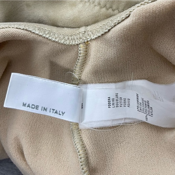 Anna Club By La Perla One Piece Swimsuit Velour Velvet Snake Print Bikini 48 12 - Picture 14 of 16